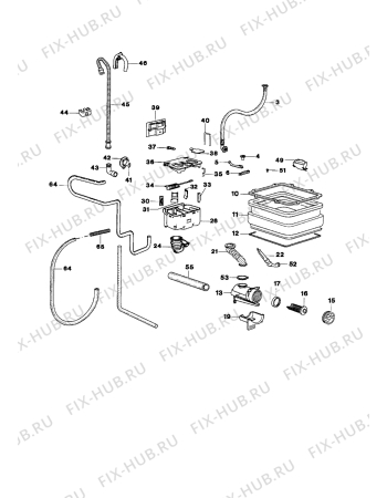 Взрыв-схема стиральной машины Zanussi ZT7858-1 - Схема узла Section 4